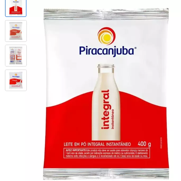 Leite Pó Piracanjuba 400g