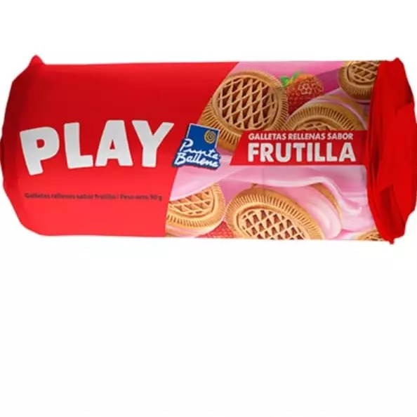 GALLETITA RELLENA PLAY FRUT 90g