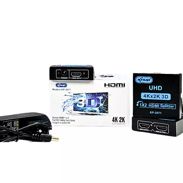 SPLITTER HDMI 2X1 KNUP KP-3471