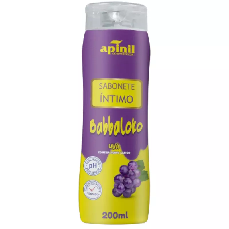 Sabonete Íntimo/ Babbaloko Uva 200ml
