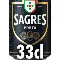 Cerveja Sagres Preta
