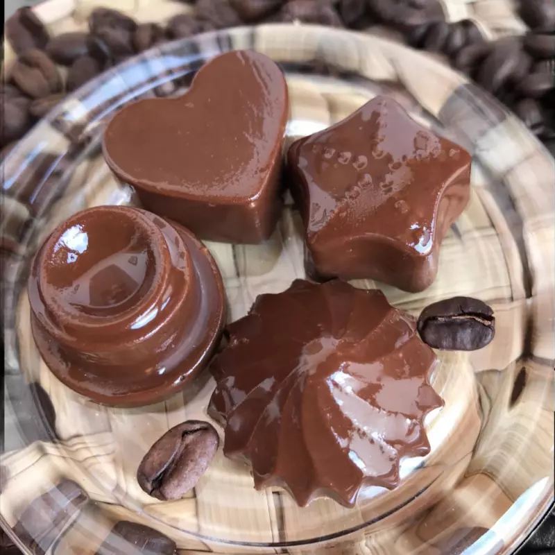 Chocolates con café