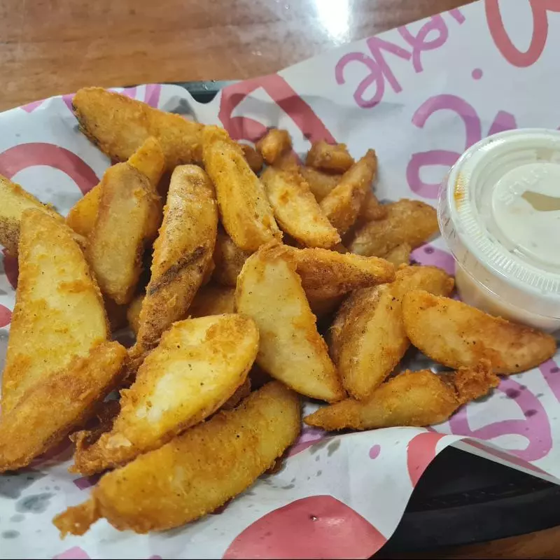 Orden de papas sazonadas