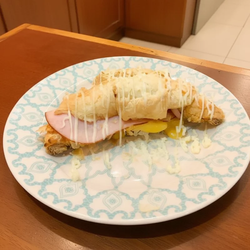 Croissant Peito de peru