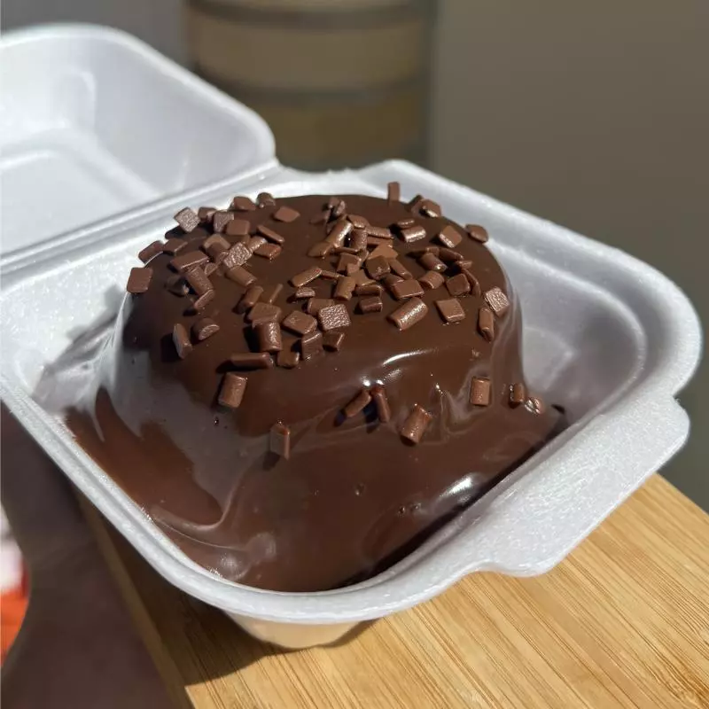 MINI VULCÃO DE CHOCOLATE
