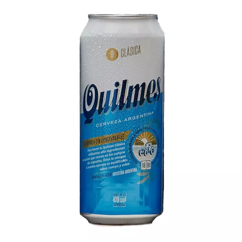 Cerveza Quilmes Lata 4.9º 710 c.c.
