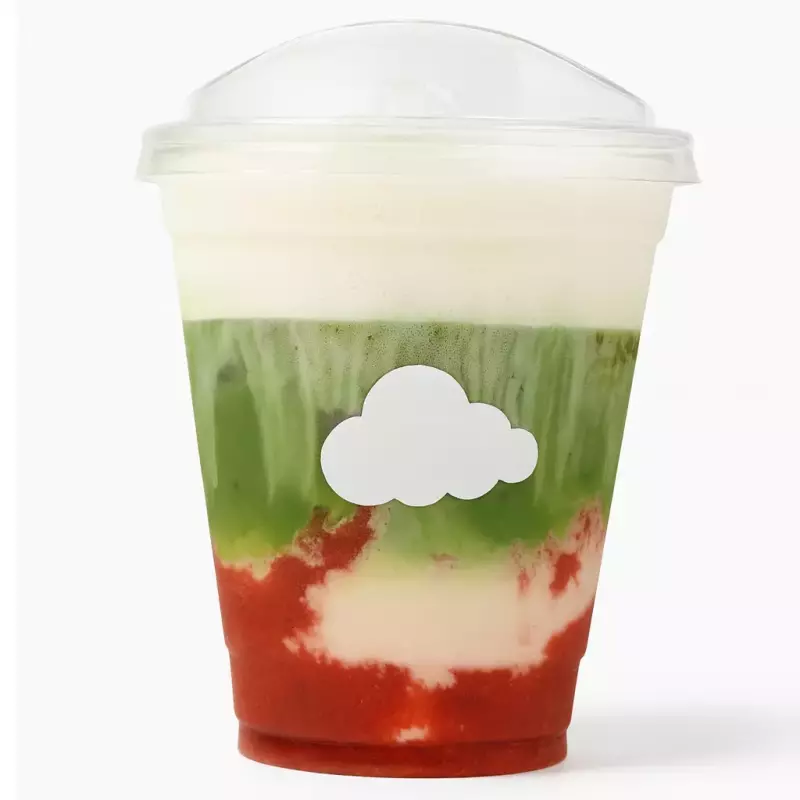 STRAWBERRY MATCHA LATTE sugar free