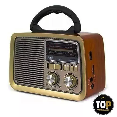 Rádio Retrô Portátil KA-3188