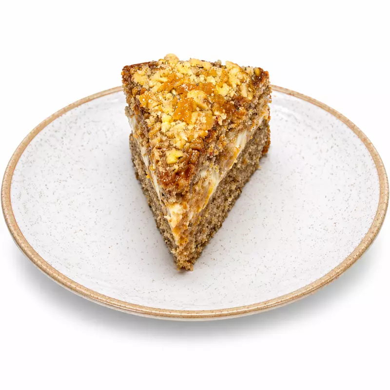 Toffee Nut Cake - Fatia