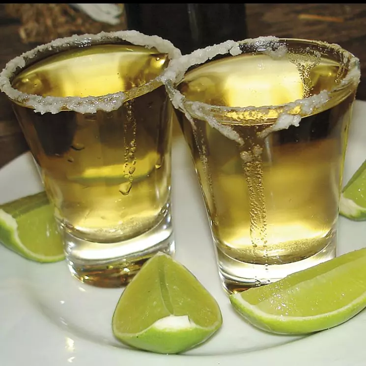 Shot de tequila José cuervo