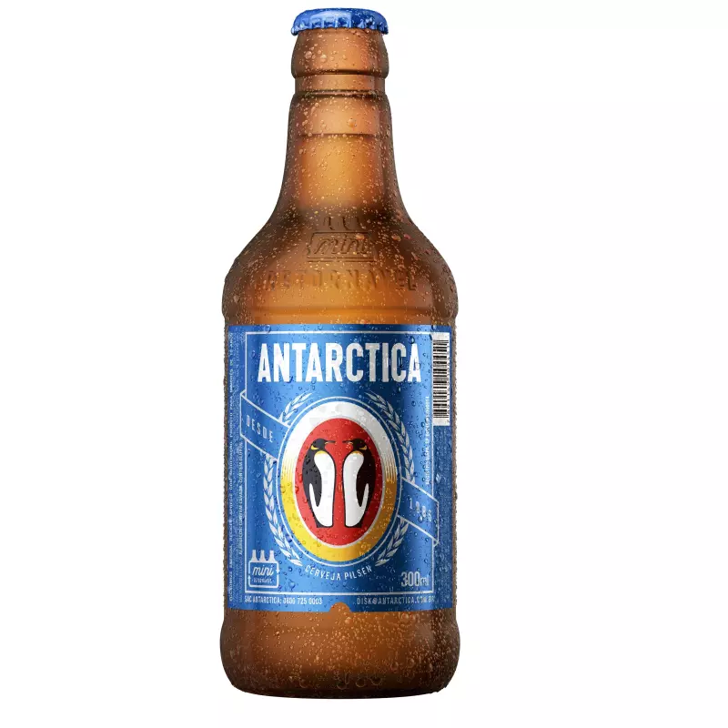 Litrinho Antarctica Pilsen 300 ml