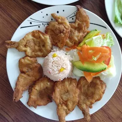 Camarones empanizados