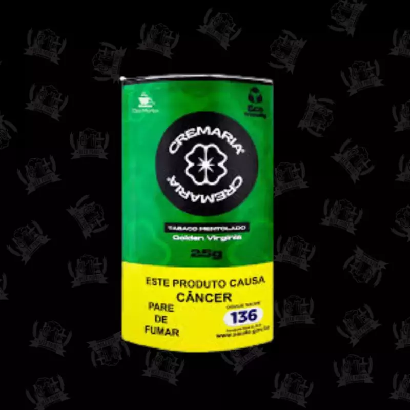 Tabaco Cremaria Mentolado 25g