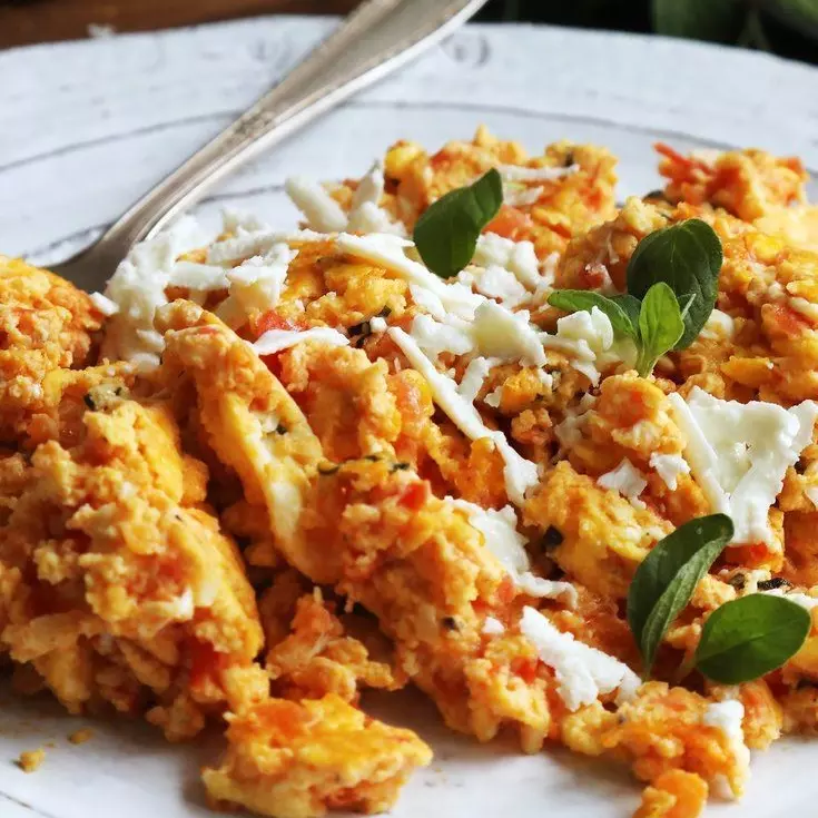 Huevos capresse
