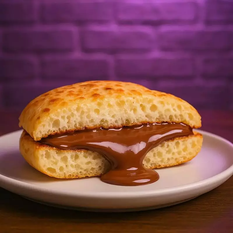 Pão de Queijo com Nutella