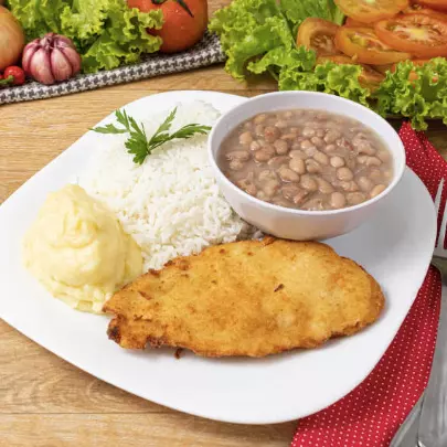 Bife à Milanesa