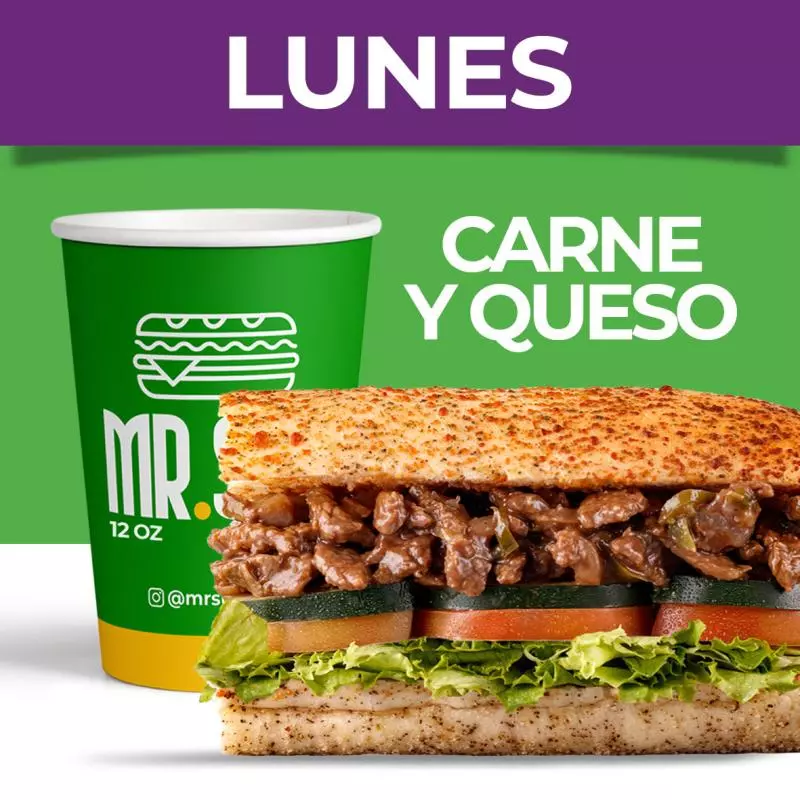 LUNES - MR. CARNE Y QUESO
