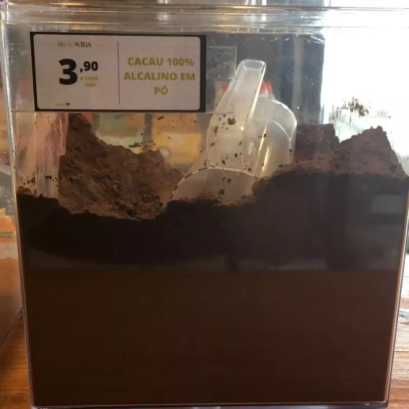 Cacau 100% alcalino em pó
