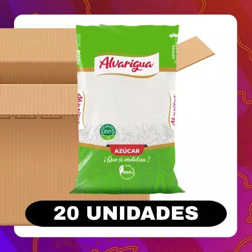 Bulto Alvarigua Azúcar 800g