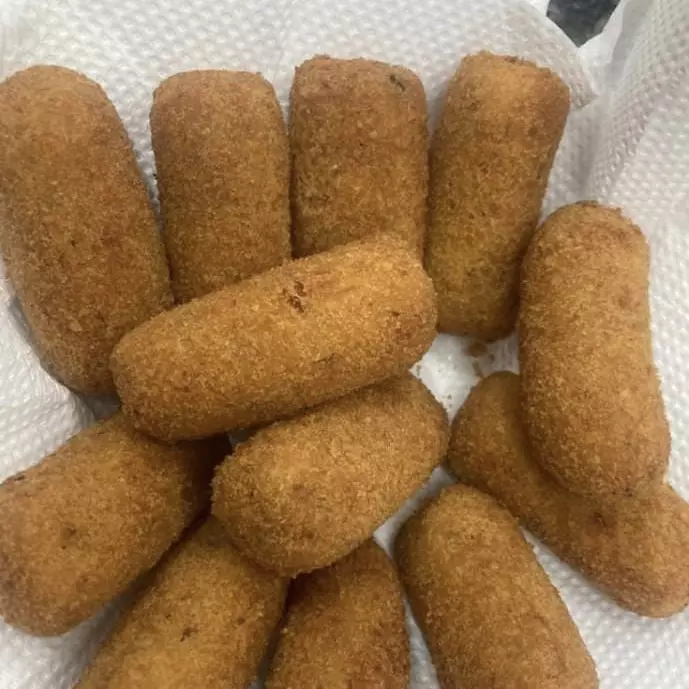 Crocrete de bacalhau