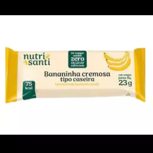 Bananinha cremosa zero açucar