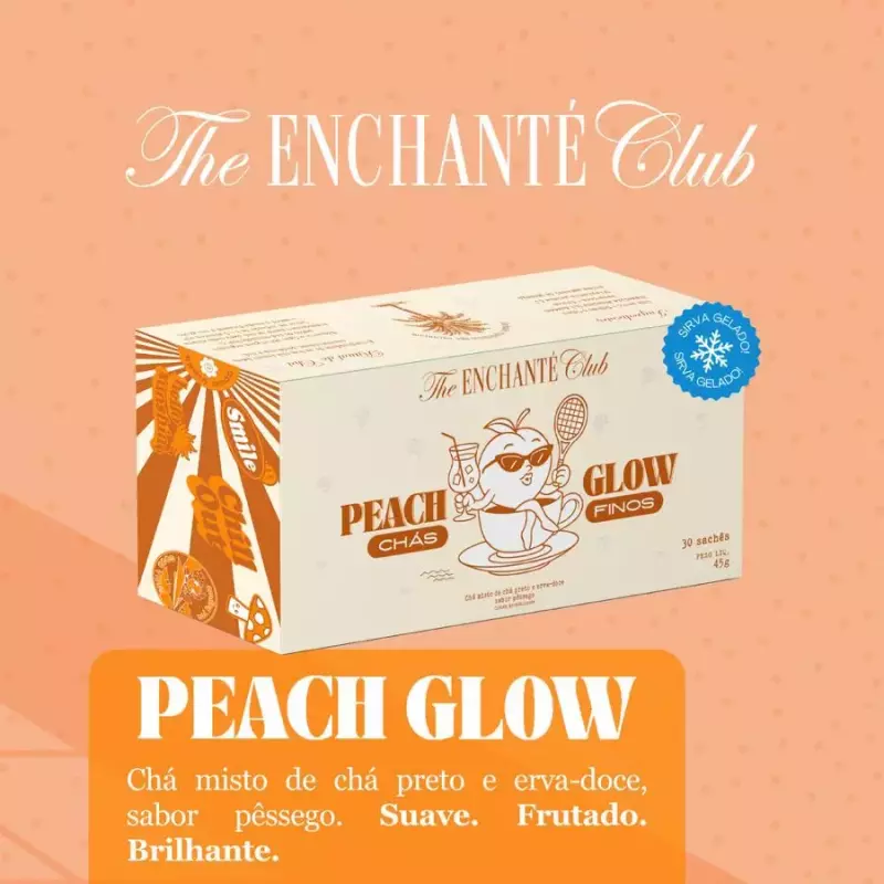 Chá Enchanté gelado
