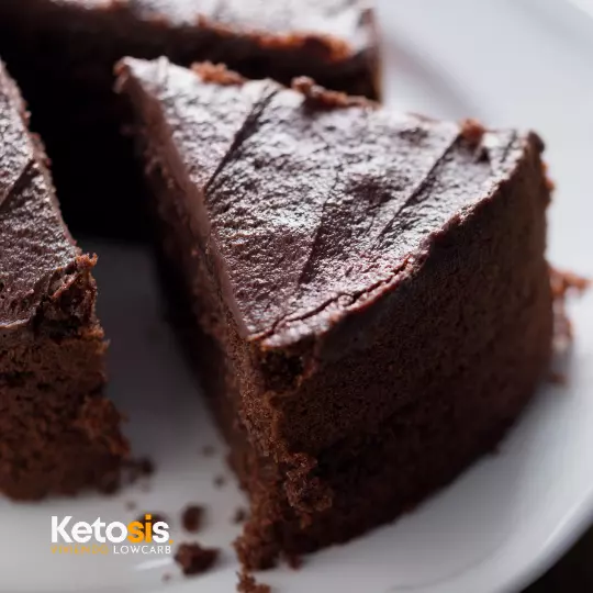 Torta de Chocolate Keto (porción)