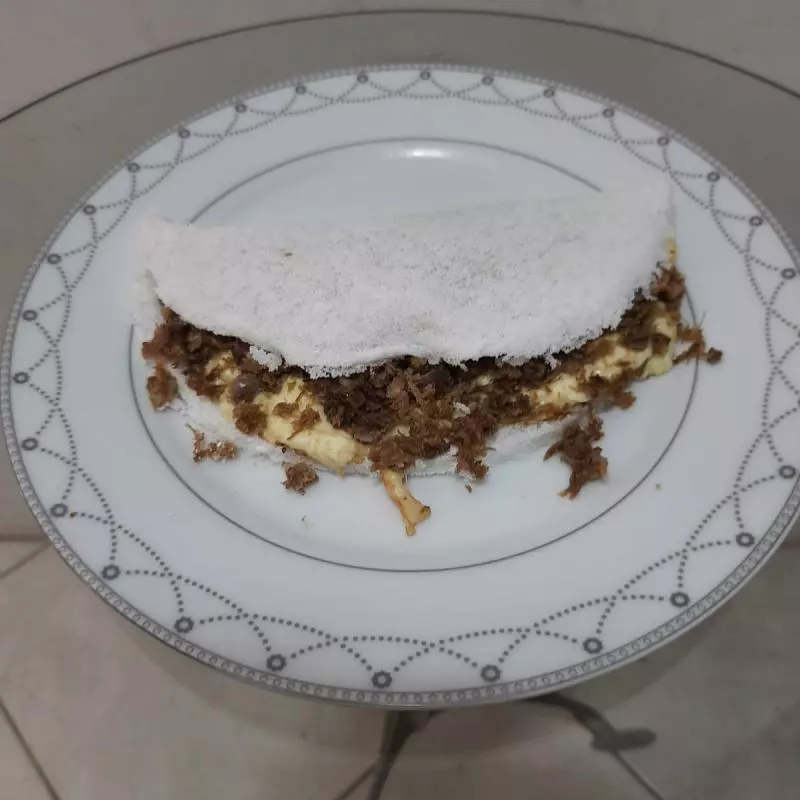 CARNE DO SOL COM QUEIJO