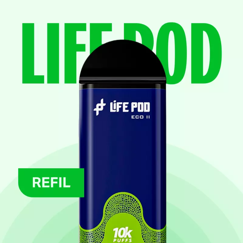 REFIL LIFE POD 10K - 10.000 PUFFS💨