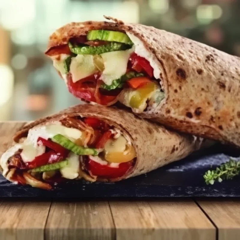 Roll crocante vegetariano