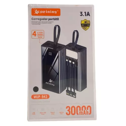 POWERBANK 30000mAh 3.1A WUP-943