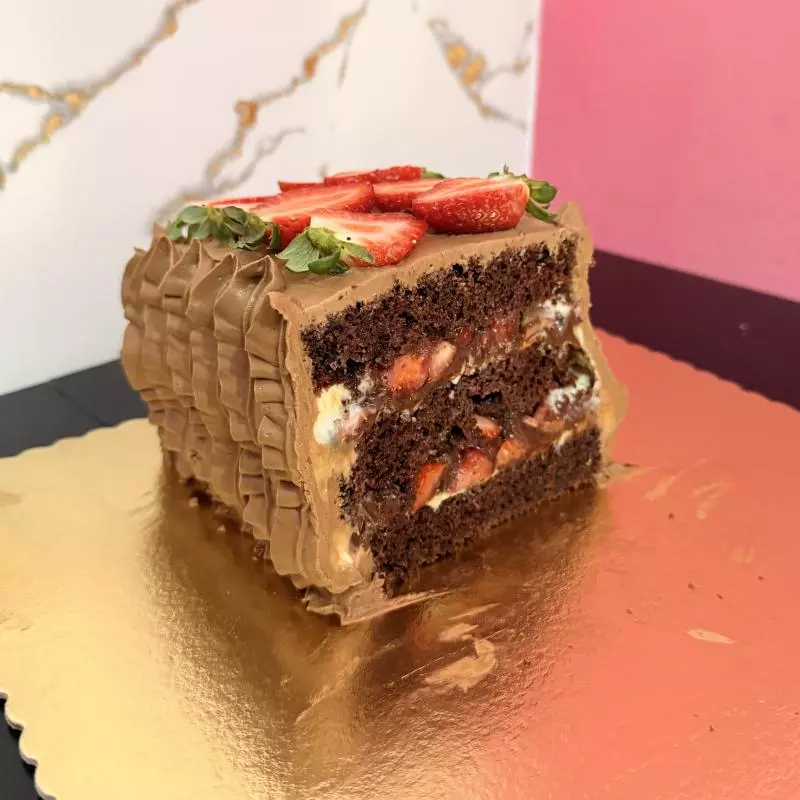 Fatia de Ninho, Nutella e Morango
