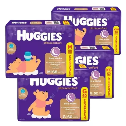 Huggies Ultra Confort Promo Pack