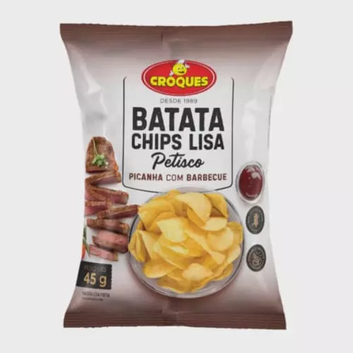 Batata Chips Picanha Barbecue 45g