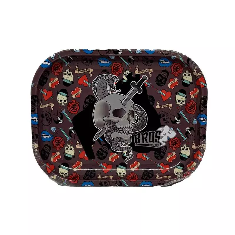 Bandeja de Metal Bros - Cinza dark