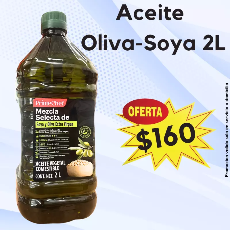 GALON ACEITE DE OLIVA SOYA/OLIVA 2L