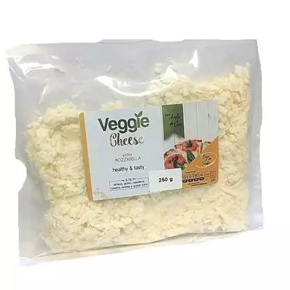 Veggie mozzarella rallado