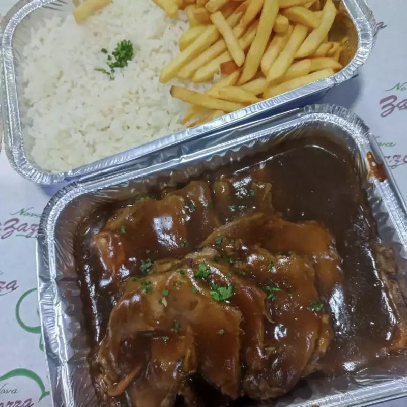 750g porpetone com guarnição