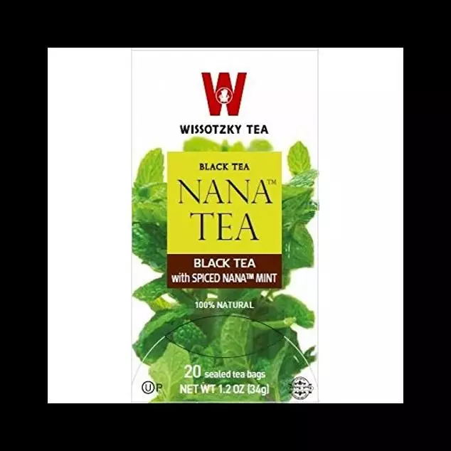 SKU 9617  WISSOTZKY TEA NANA BLACK