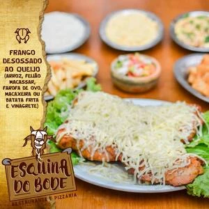 Frango desossado ao queijo refeição