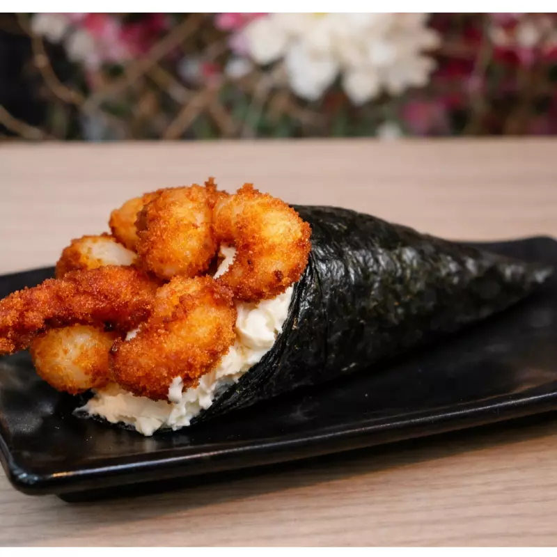TEMAKI CAMARÃO EMPANADO