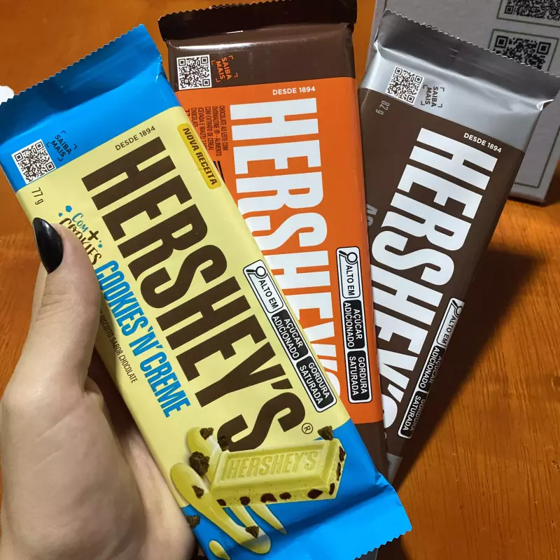 Barra de chocolate Hershey’s