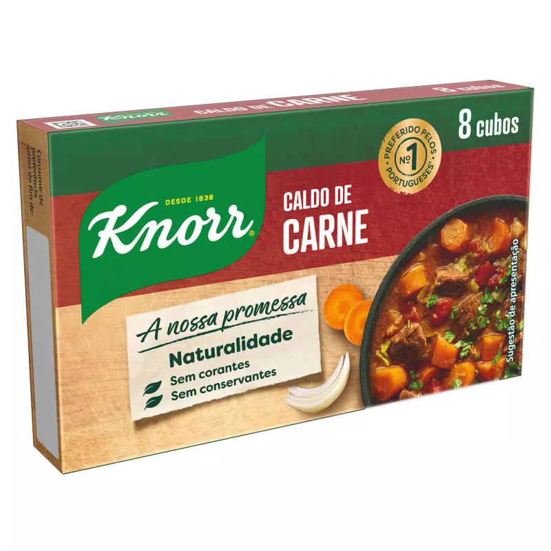 Caldo Knorr Carnes 8 Cubos 80g