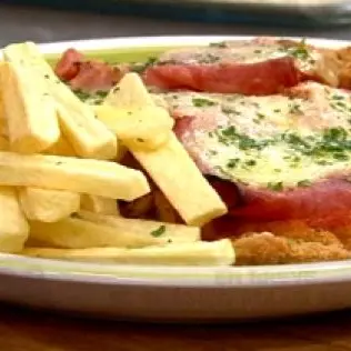 Lunes - milanesa de cerdo