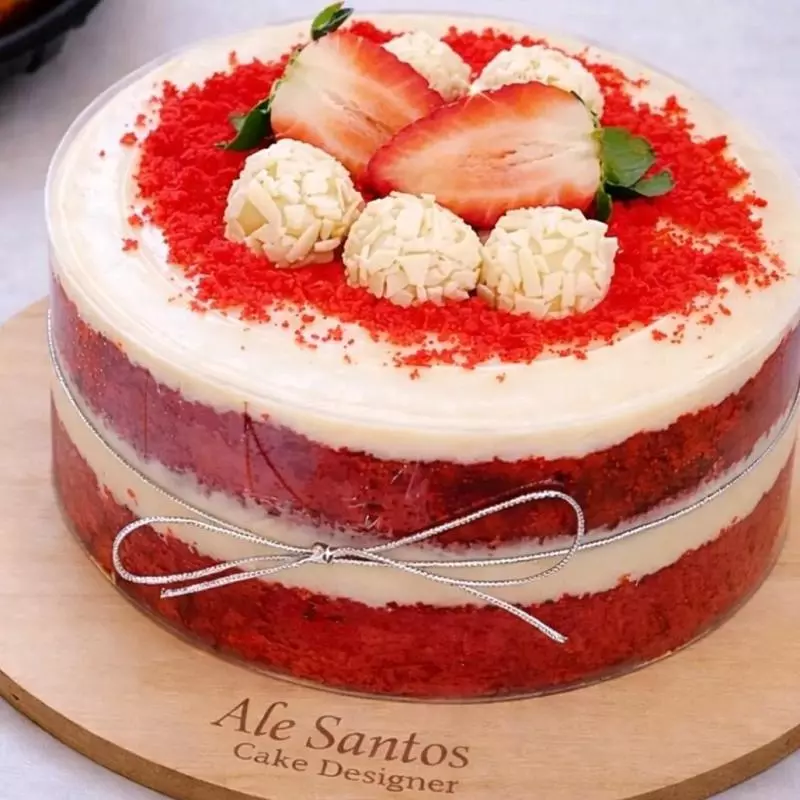 NAKED CAKE Tamanho 18 cm