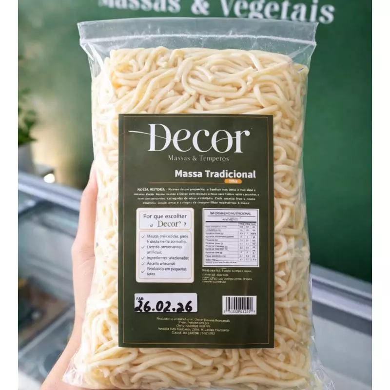 Massa tradicional Espaguete 500g