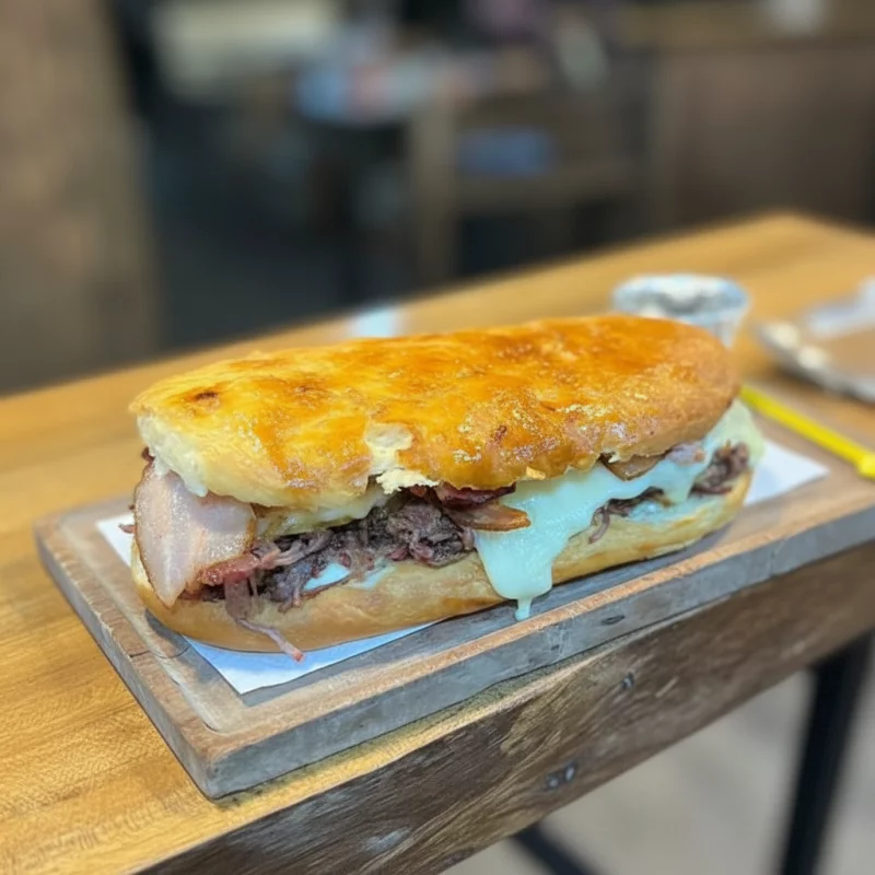 Sándwich Vacio W/ Queso