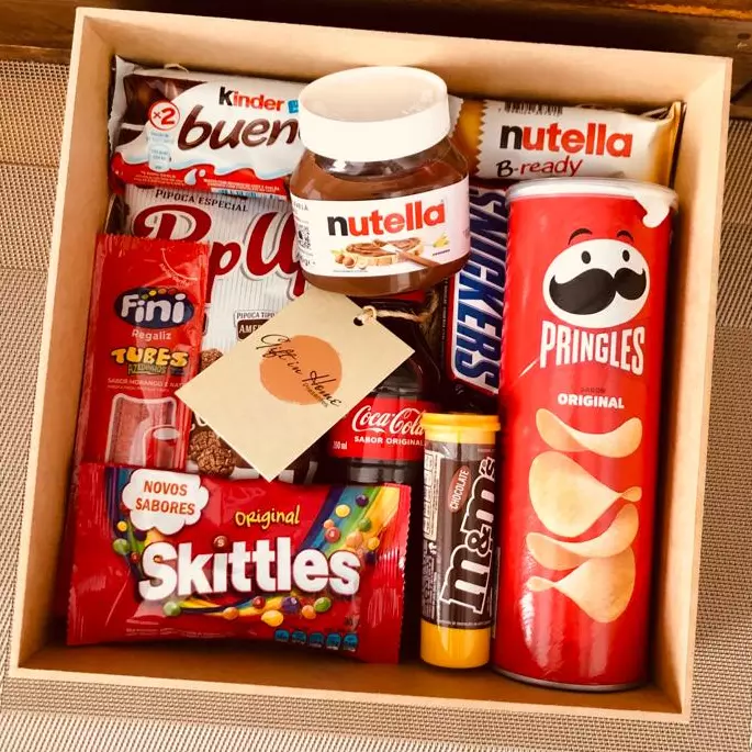 CESTA DE GULOSEIMAS HORA DO CINE