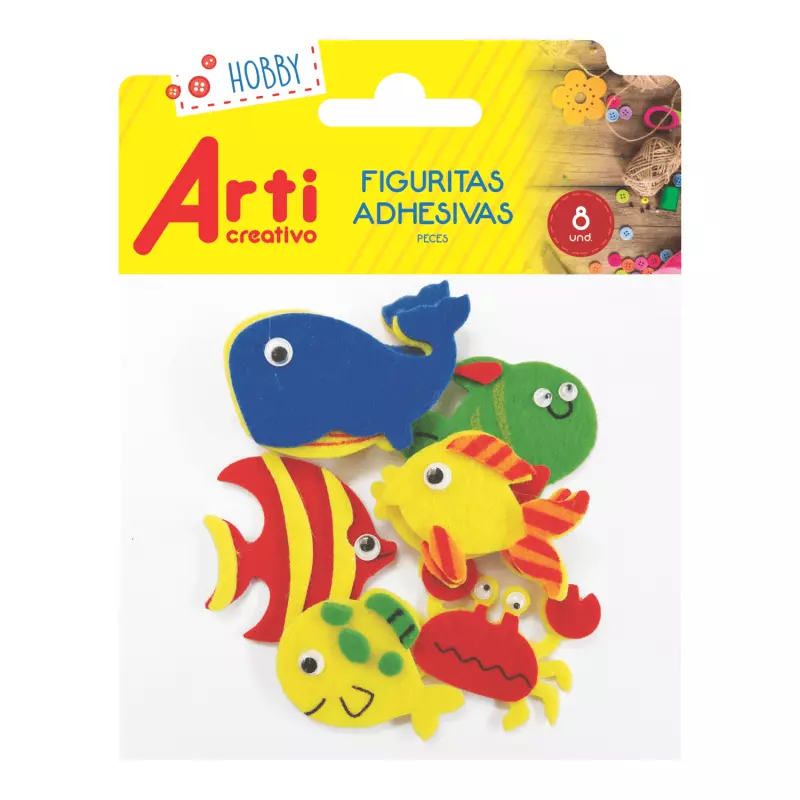 Stickers Peces - Figuras adhesivas