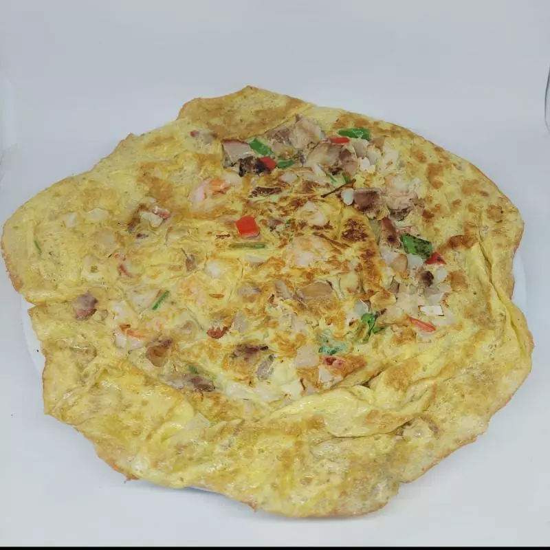 M28-Tortilla de pollo + chaufa